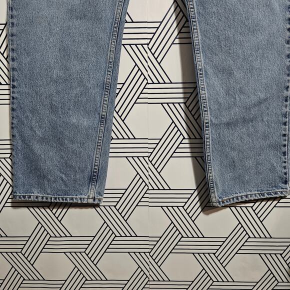 Vintage Mens Levis 505 Regular Fit Straight Leg Size 36 - Picture 6 of 7